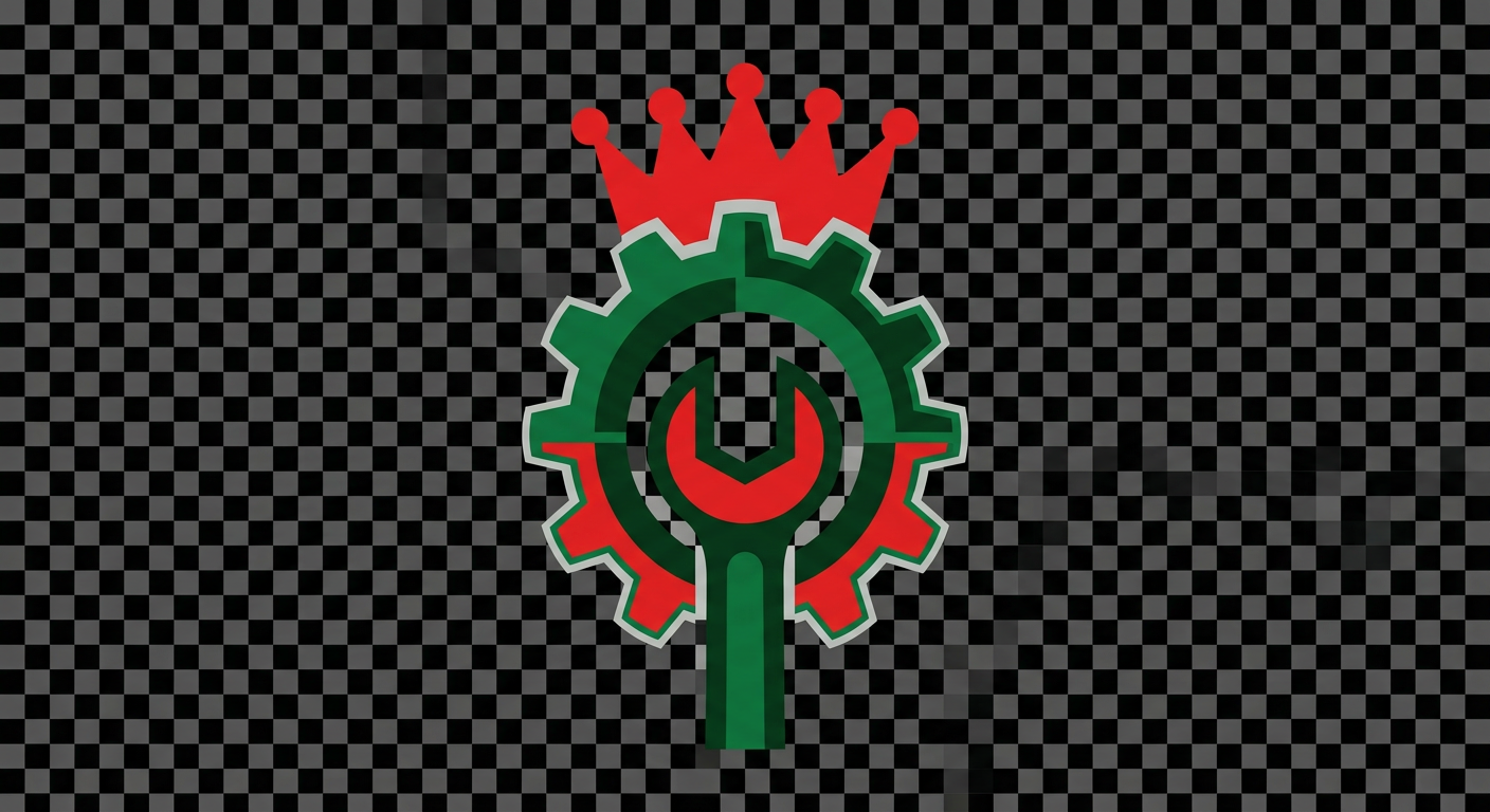 Logo Raja Bengkel Makmur